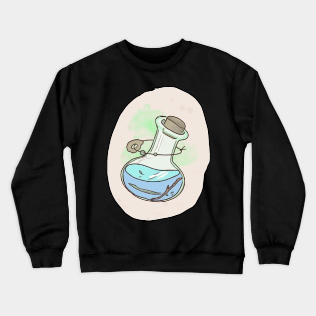 Pisces pond potion Crewneck Sweatshirt by KaijuCupcakes